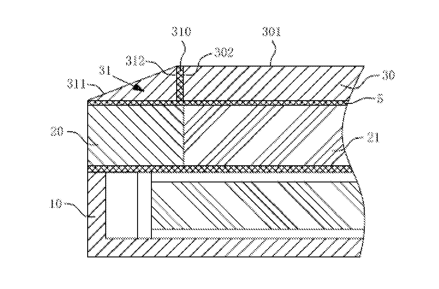 Frame Structure for a Liquid Crystal Display