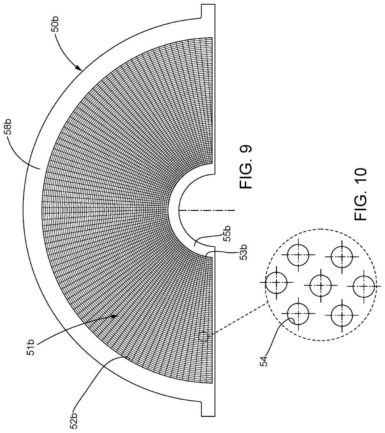 High efficiency conical mills