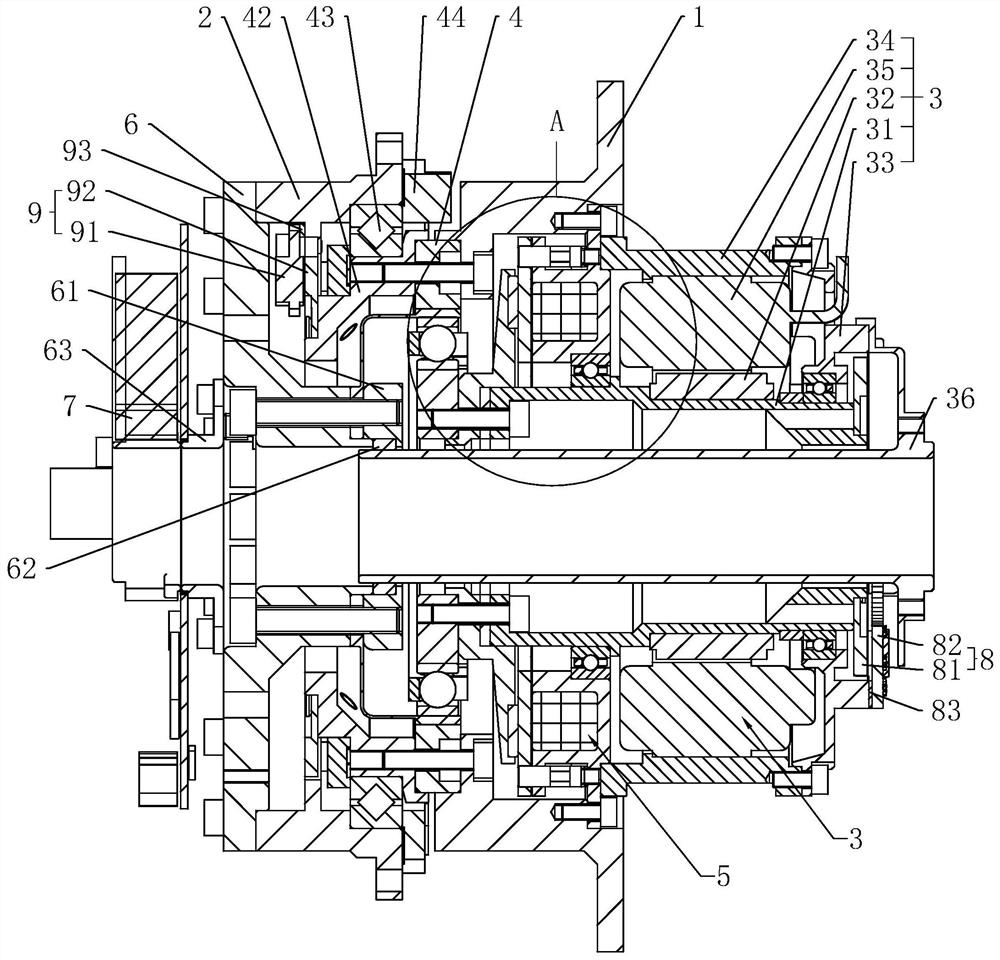 Low-noise modular joint of cooperative robot