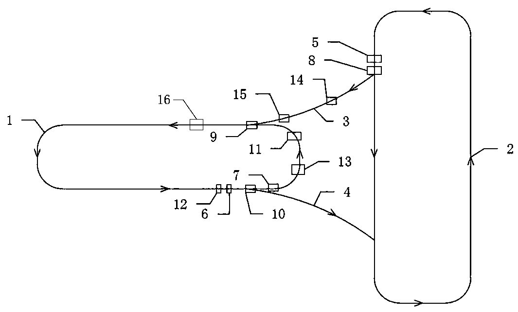 Warehouse circulating system and control method thereof