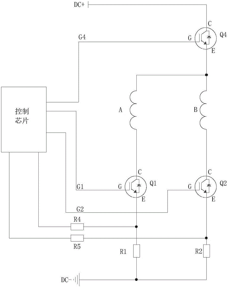 Method for detecting faults of heating switch circuit