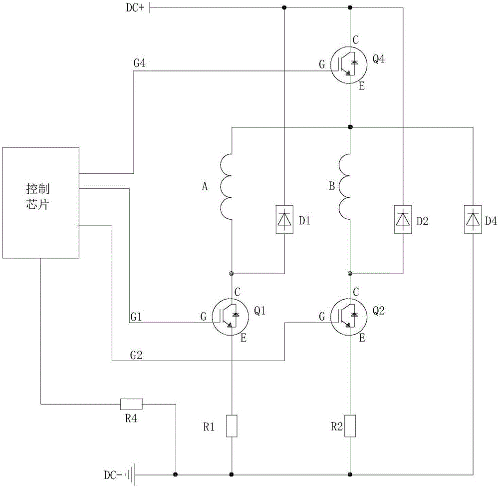 Method for detecting faults of heating switch circuit