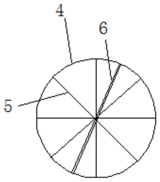 A bottom slag smelting device for reducing coarse magnesium with a buffer structure