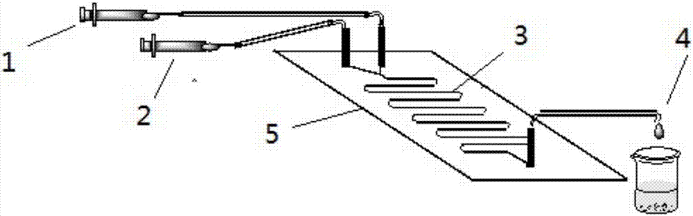 Lipozyme-catalyzed on-line synthesizing method for 5'-O-ethylene hexanedioyl-5-methyluridine