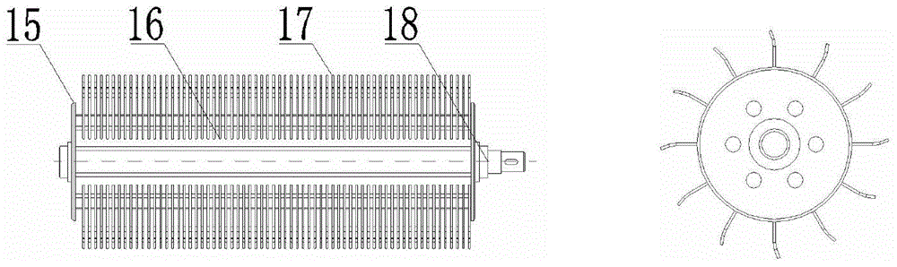 A small edamame harvester