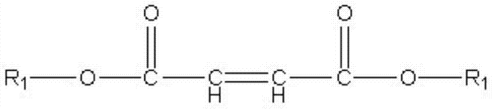 Polyethylene glycol methyl ether maleate, and preparation method and application thereof