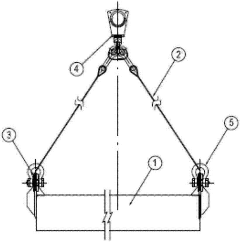 A portable heavy-duty hoisting rope winding method