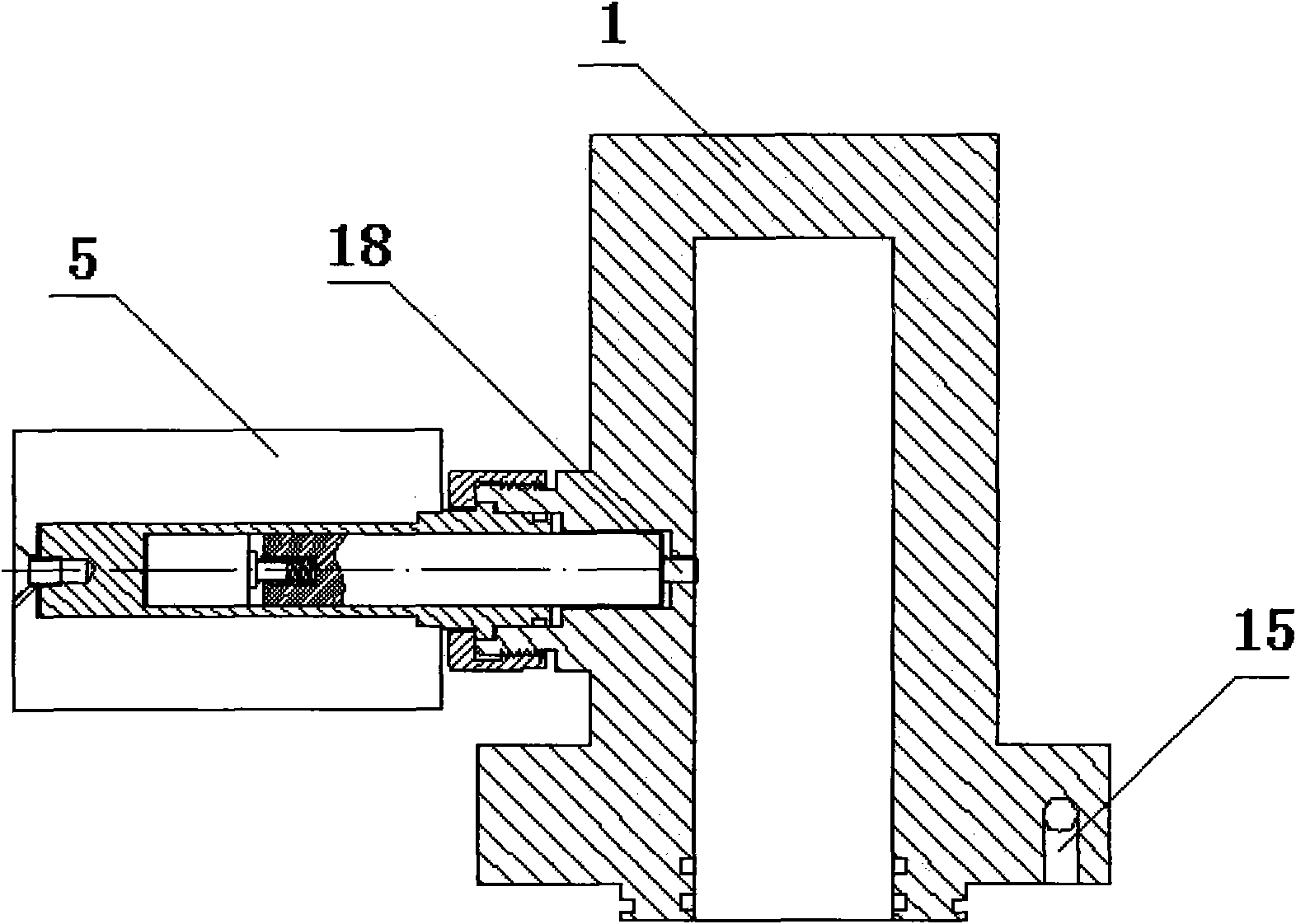 Pilot-operated type self-holding electromagnetic valve for gas well mouth