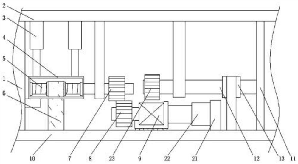 Anti-collision device and anti-collision method for rising tide and falling tide of medium-sized passenger and freight ship berthing