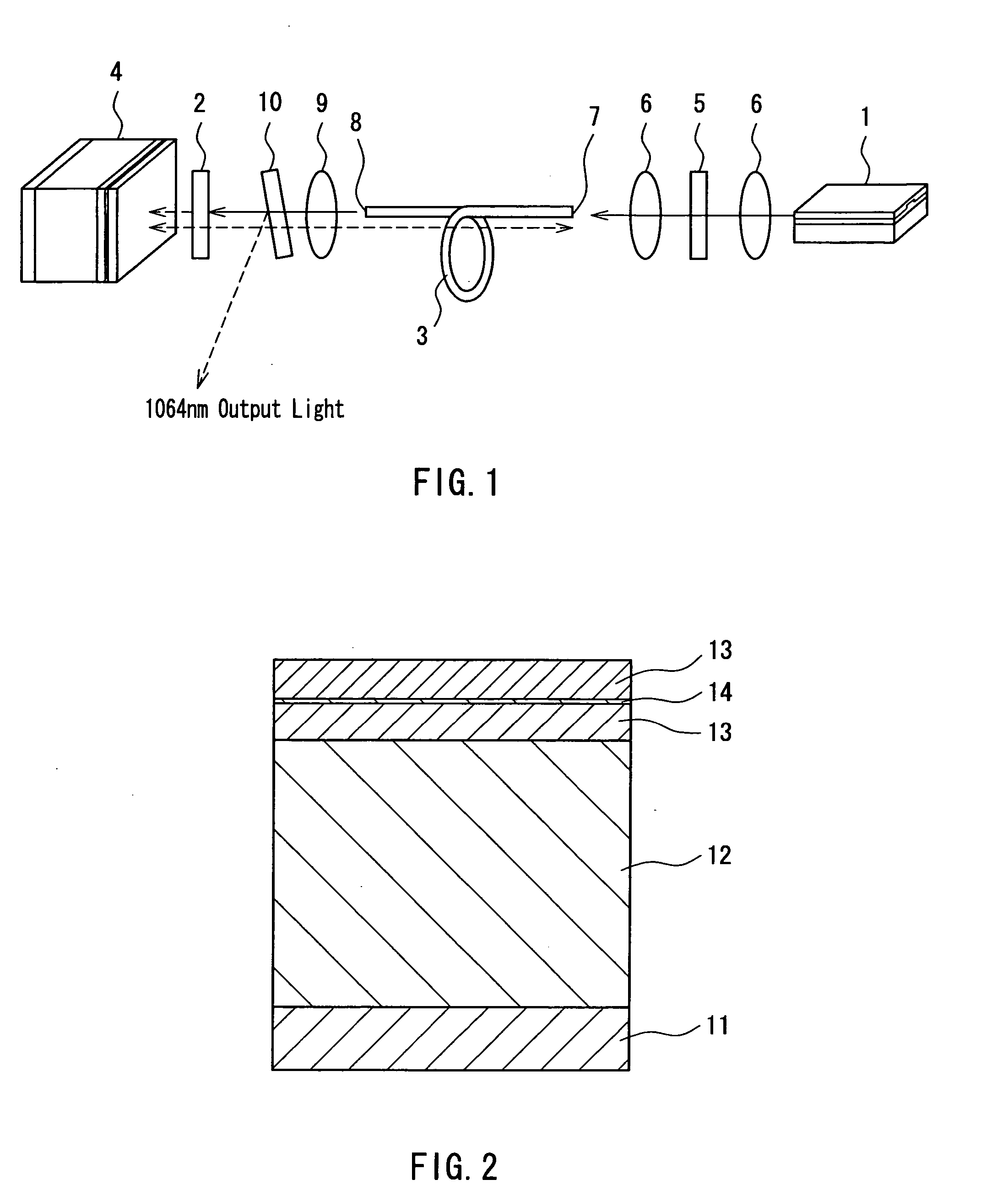 Ultrashort pulsed laser and optical head using the same