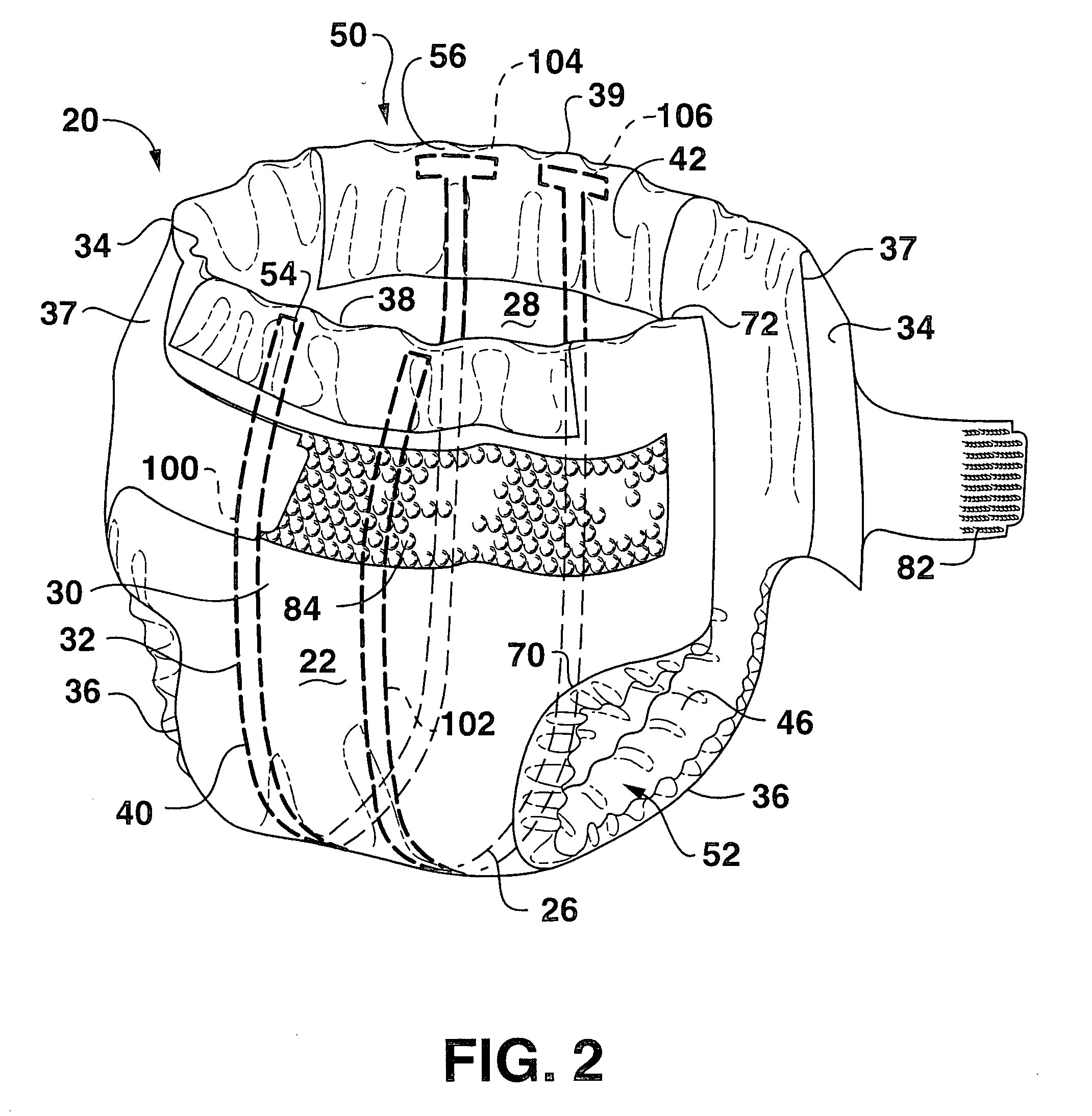 Connection mechanisms in absorbent articles for body fluid signaling devices