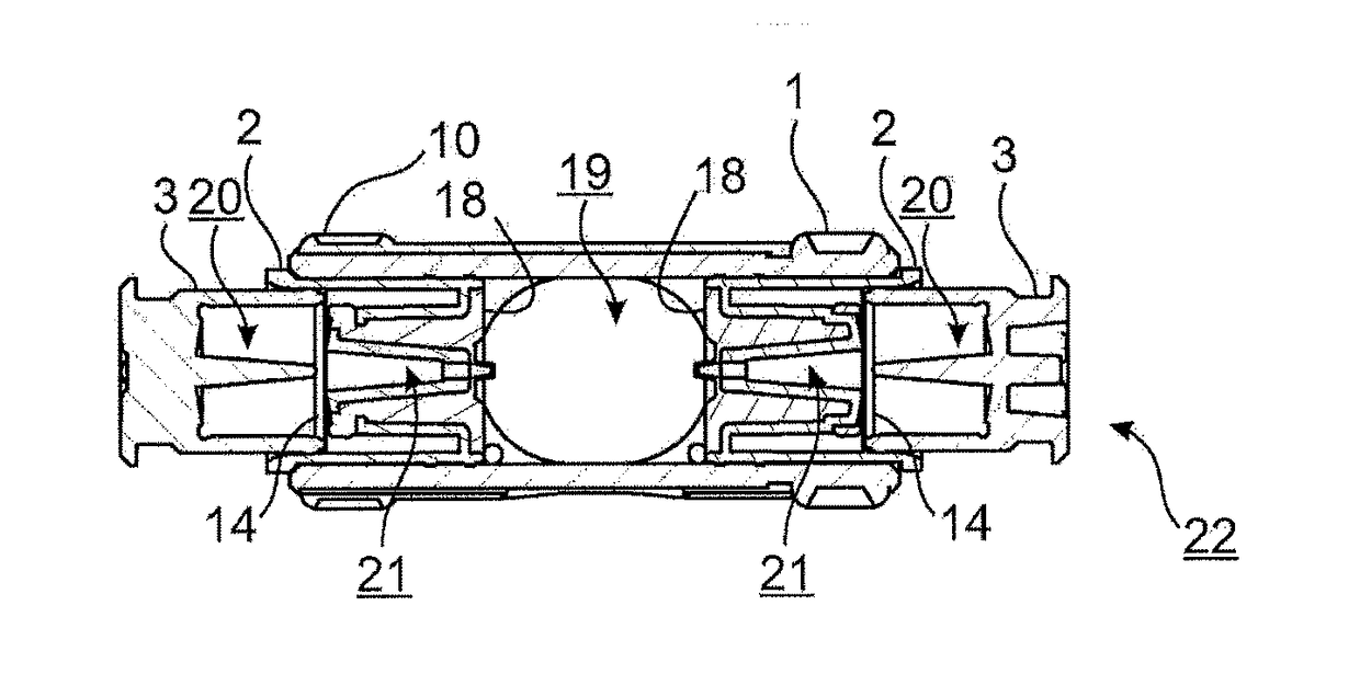 Mixing capsule for producing a dental preparation