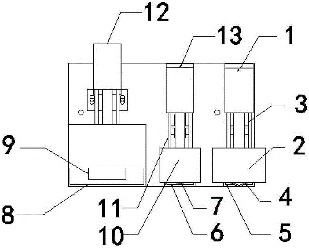 Automotive glass base adhesive sequence control device and method