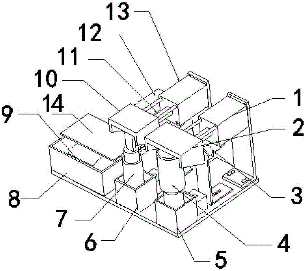 Automotive glass base adhesive sequence control device and method