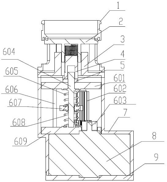 A torque self-adaptive two-way non-stall screw motor valve