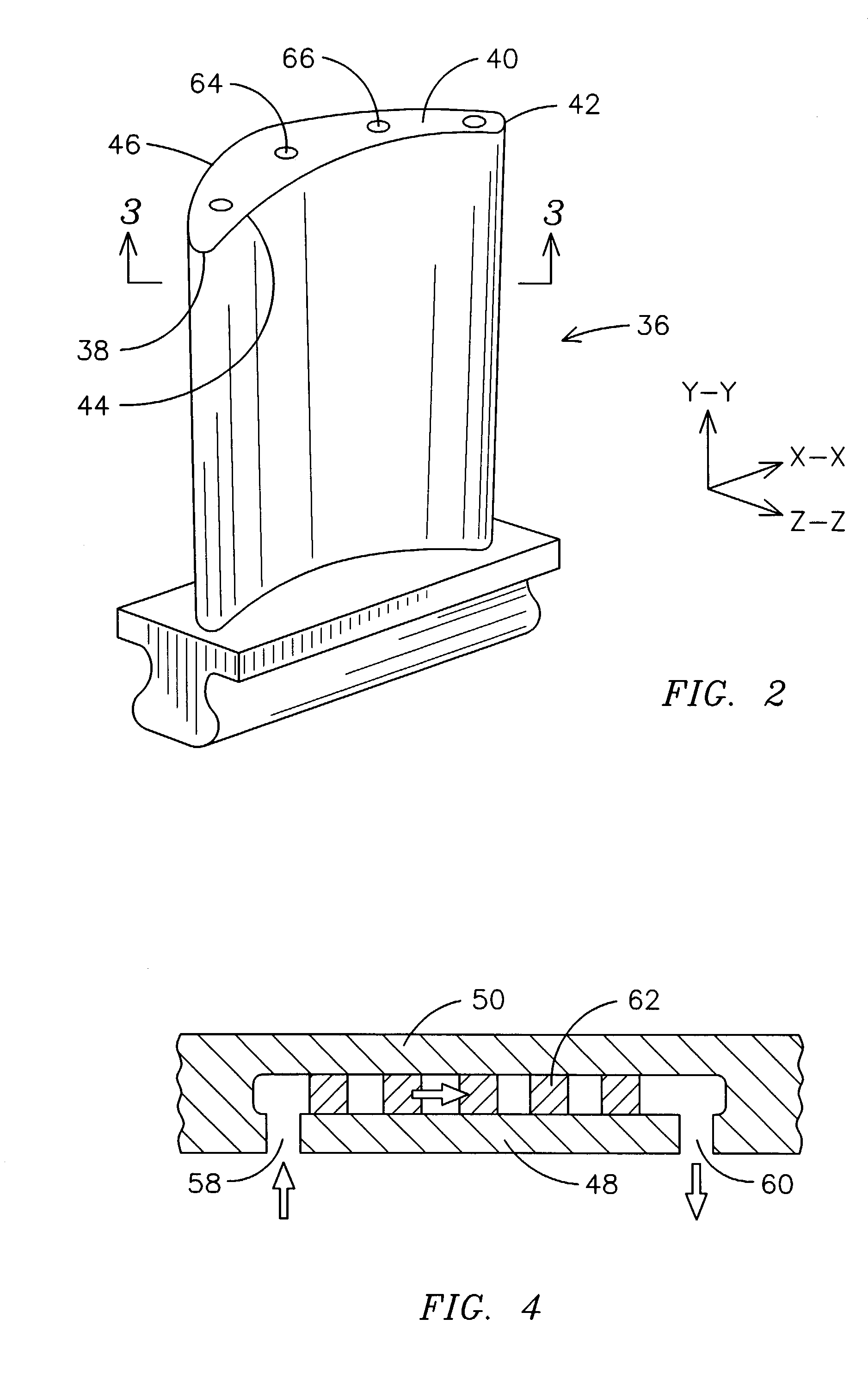 Closed loop steam cooled airfoil