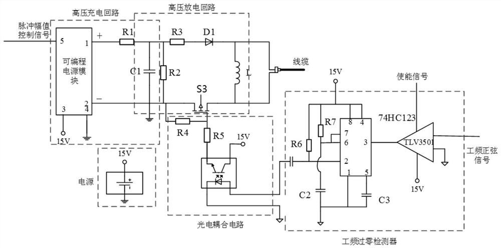 Synchronization device for partial discharge multi-node monitoring system of switchgear