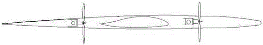 Tilt-rotor based on combination of four rotor wings and fixed wing