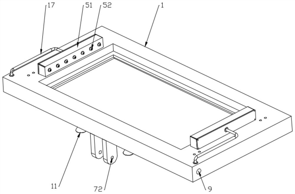 Automobile part welding cooling device