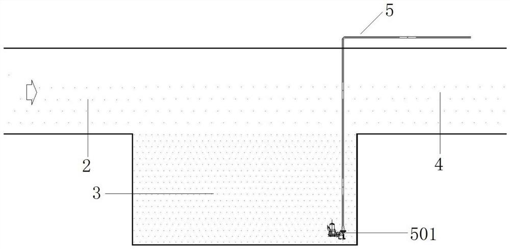 Initial rainwater recycling device and initial rainwater recycling method