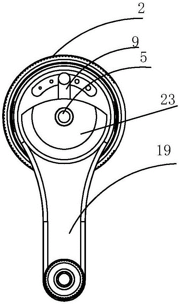 Gear type pencil tip thickness adjusting and broken core pushing-out integrated mechanism and pencil sharpener