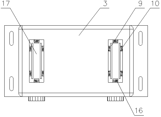 Fixed installation structure of drainage pipeline