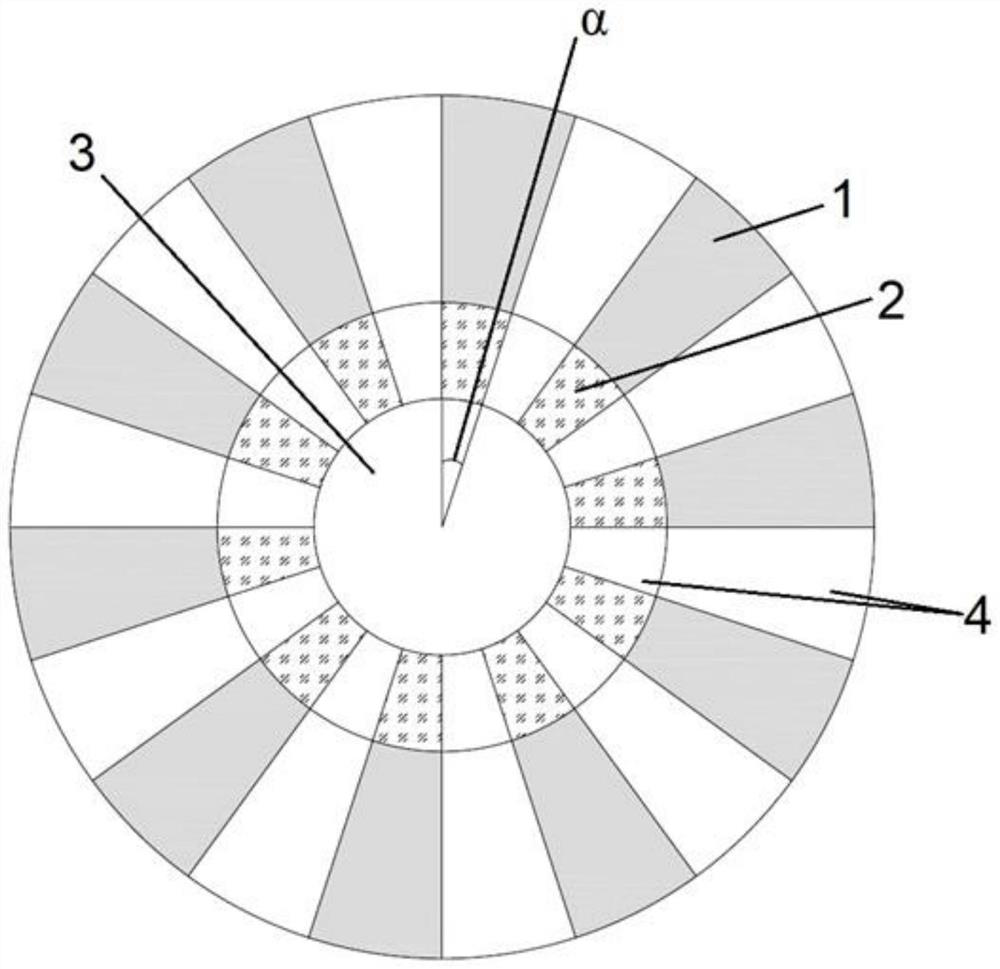 A kind of wireless charging coil enameled wire with inner layer of magnetic nano ferrite material and preparation method thereof