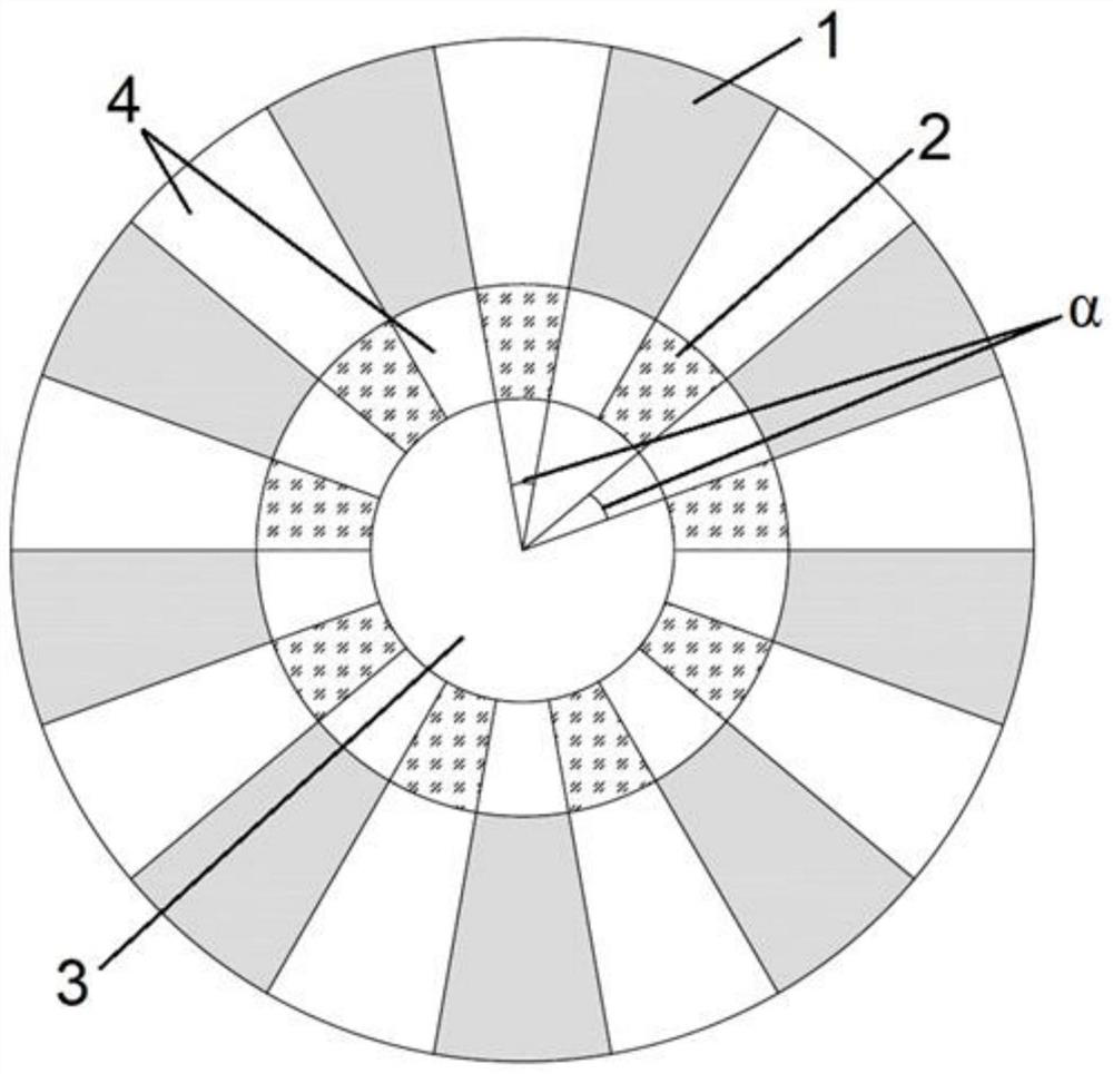 A kind of wireless charging coil enameled wire with inner layer of magnetic nano ferrite material and preparation method thereof