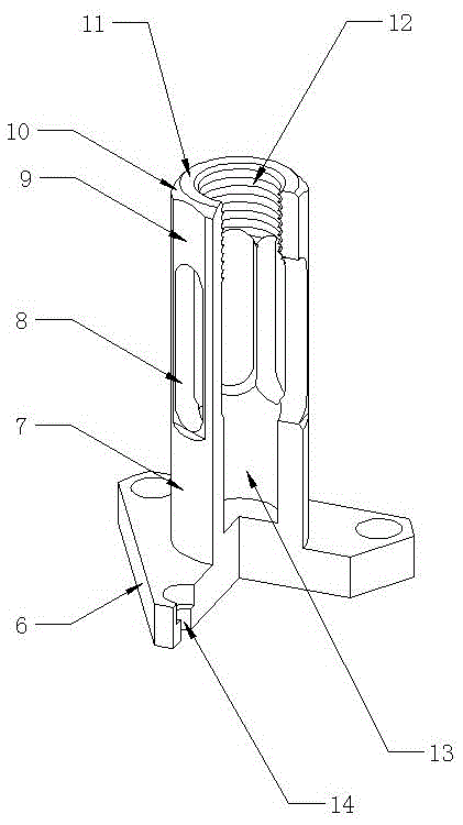 Post-type multi-directional wire collector