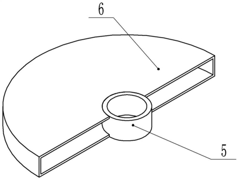 Disinfection device for food processing workshop