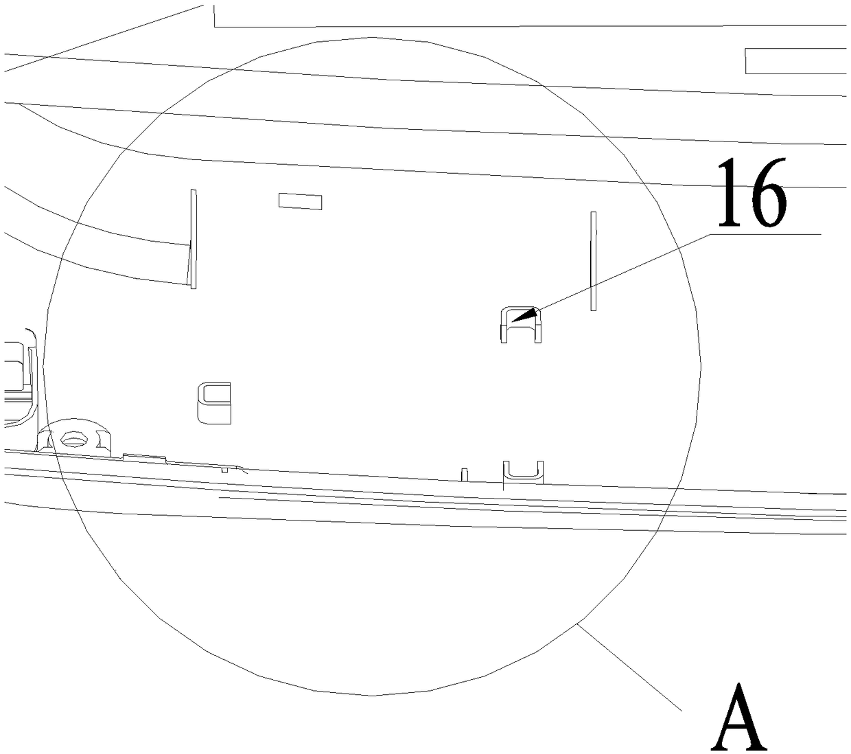 Washing machine top cover