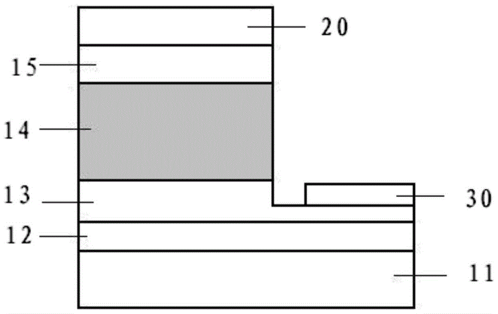 A light-emitting device with double stacked electrodes