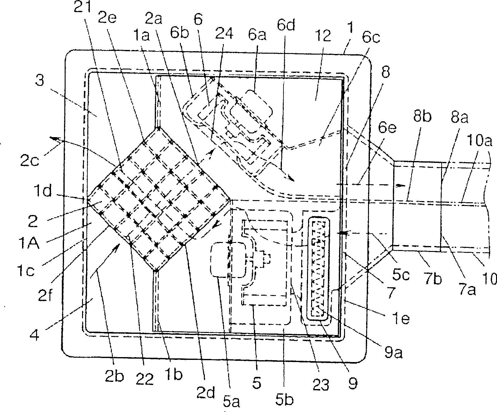 Heat exchange type ventilator