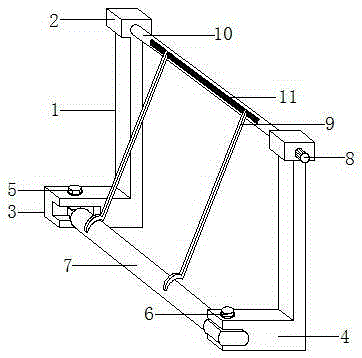 Locating mechanism for film feeding roll of laser packaging film pressing machine