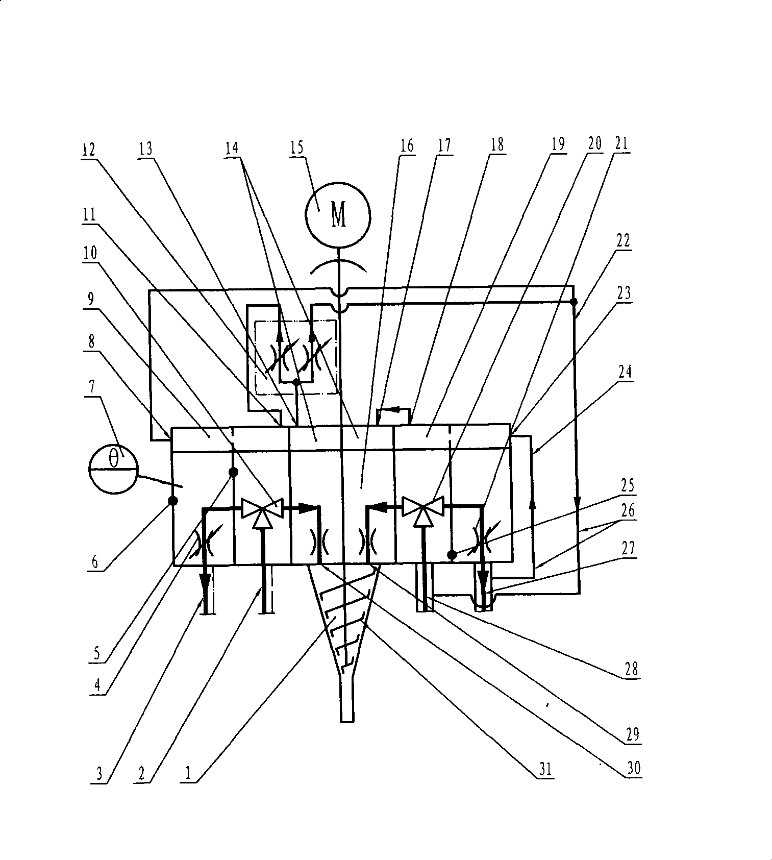 Casting machine head capable of adjusting pipe accessory temperature with different material constituents