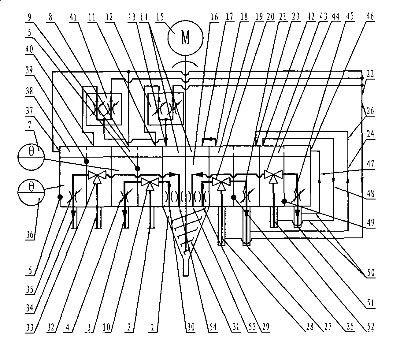 Casting machine head capable of adjusting pipe accessory temperature with different material constituents