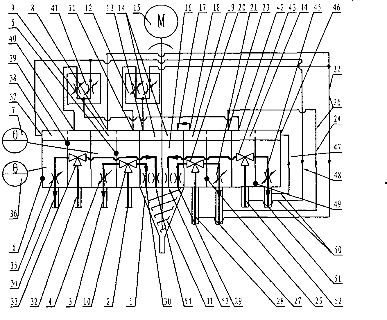 Casting machine head capable of adjusting pipe accessory temperature with different material constituents