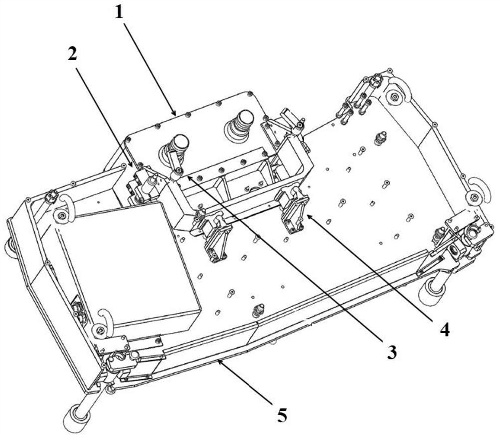 Constant-force pressing adjusting device for sealing surface cleaning operation