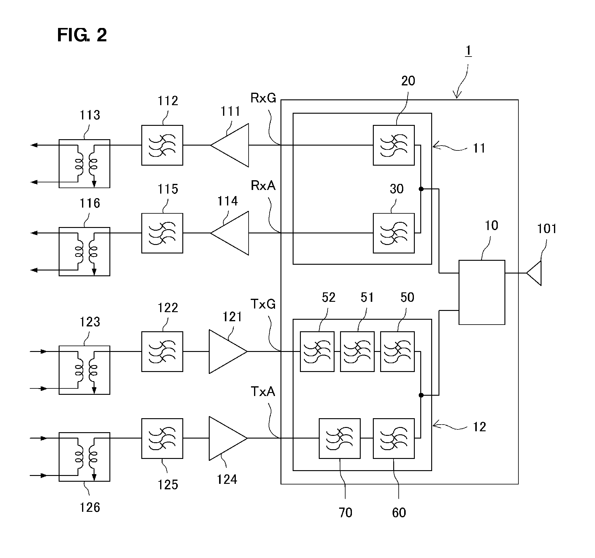 Branching device