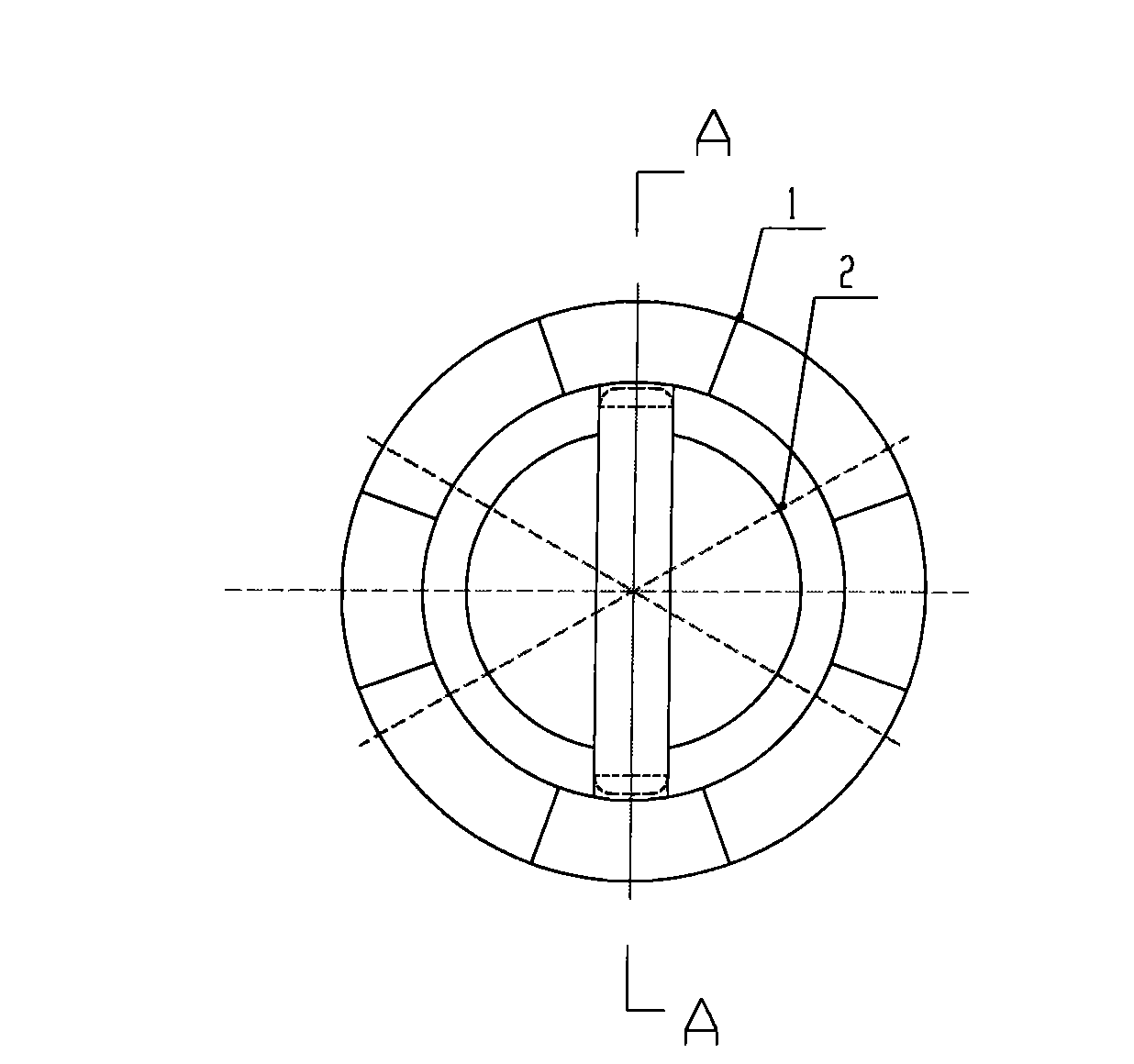 Drill bit with removable inner core for drilling