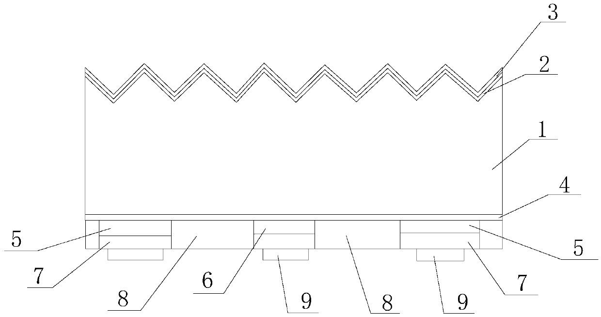 Back-contact heterojunction solar cell and preparation method thereof