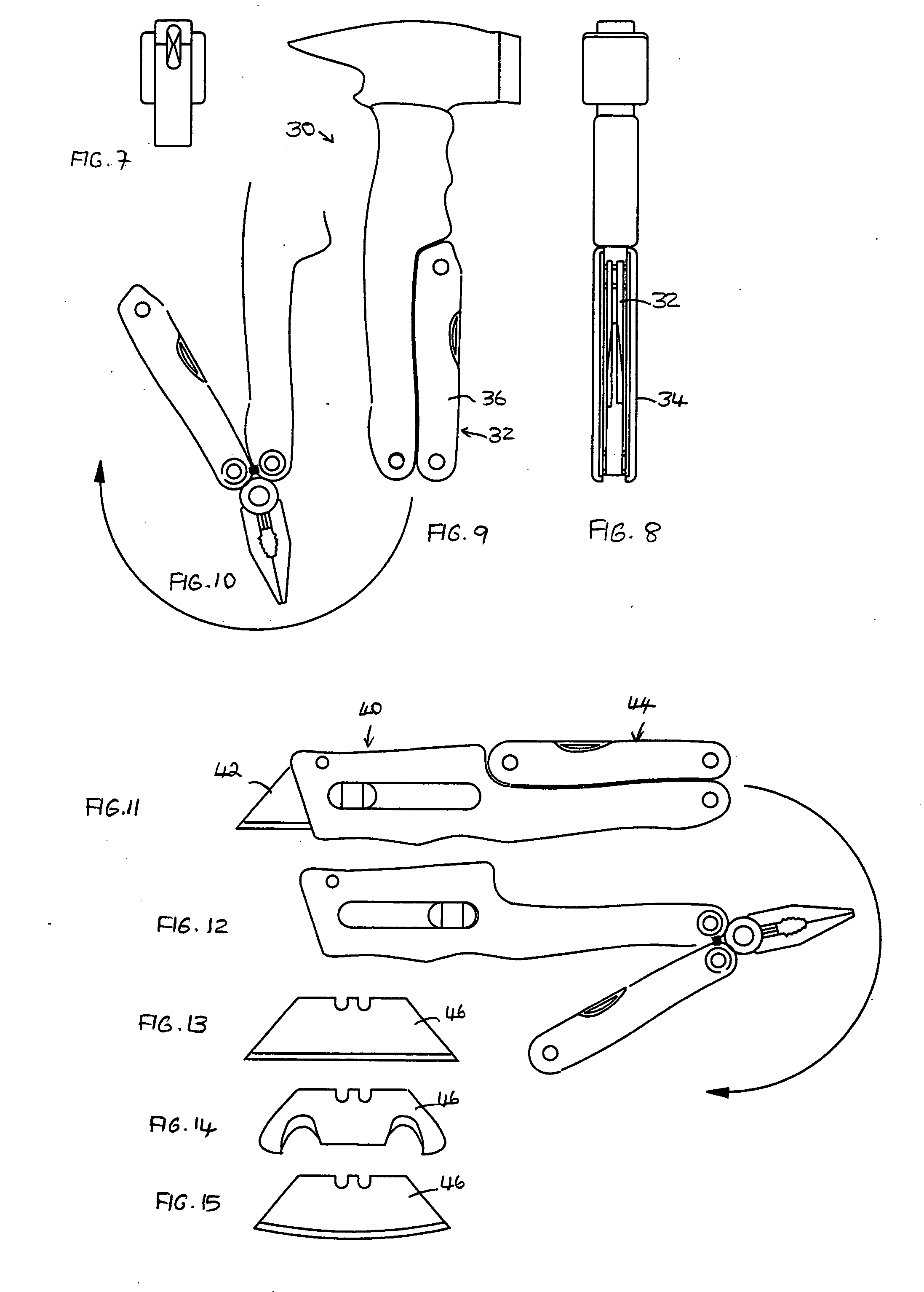 Plier tool combination