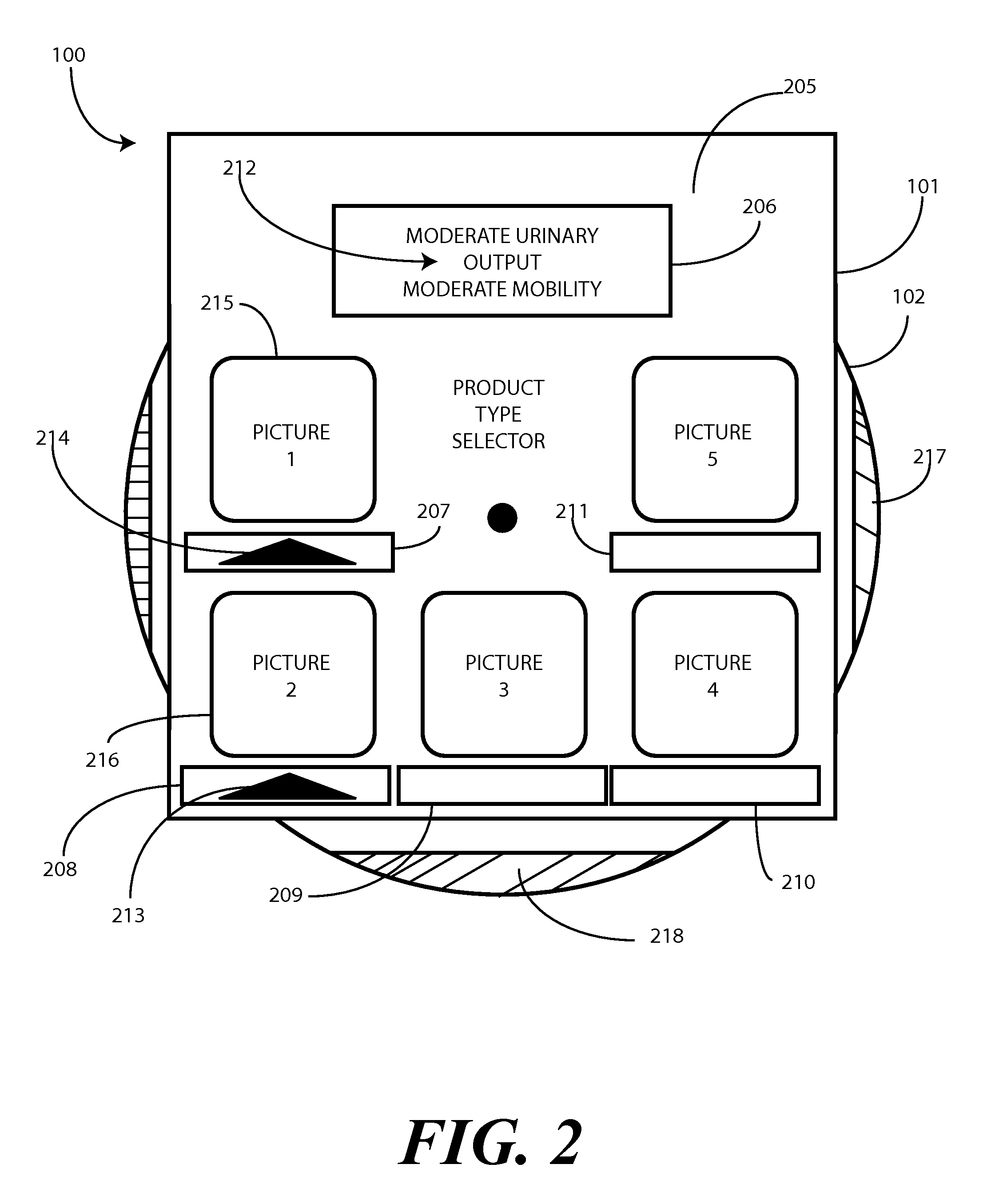 Sizing Wheel for Medical Undergarments