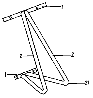 Public bike storage rack