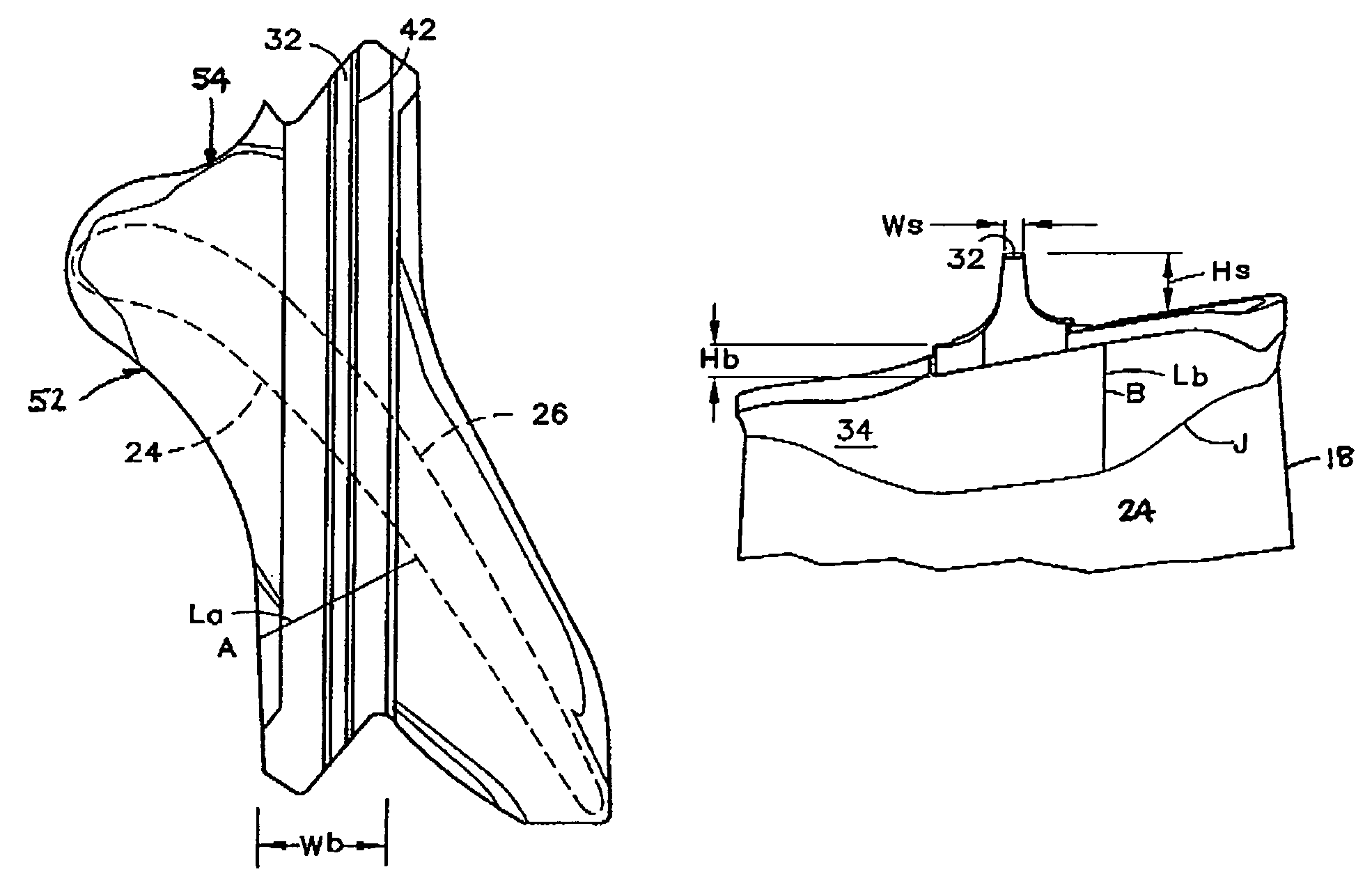 Rotor blade for a rotary machine