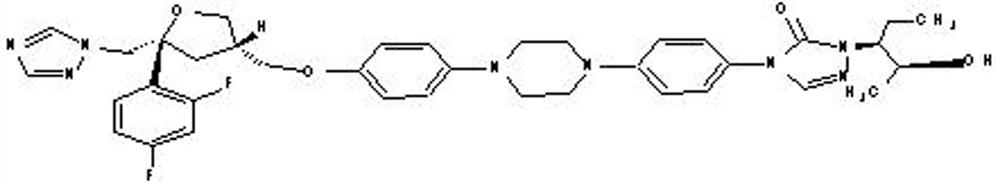 Preparation method of posaconazole main ring intermediate