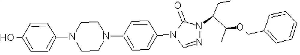 Preparation method of posaconazole main ring intermediate