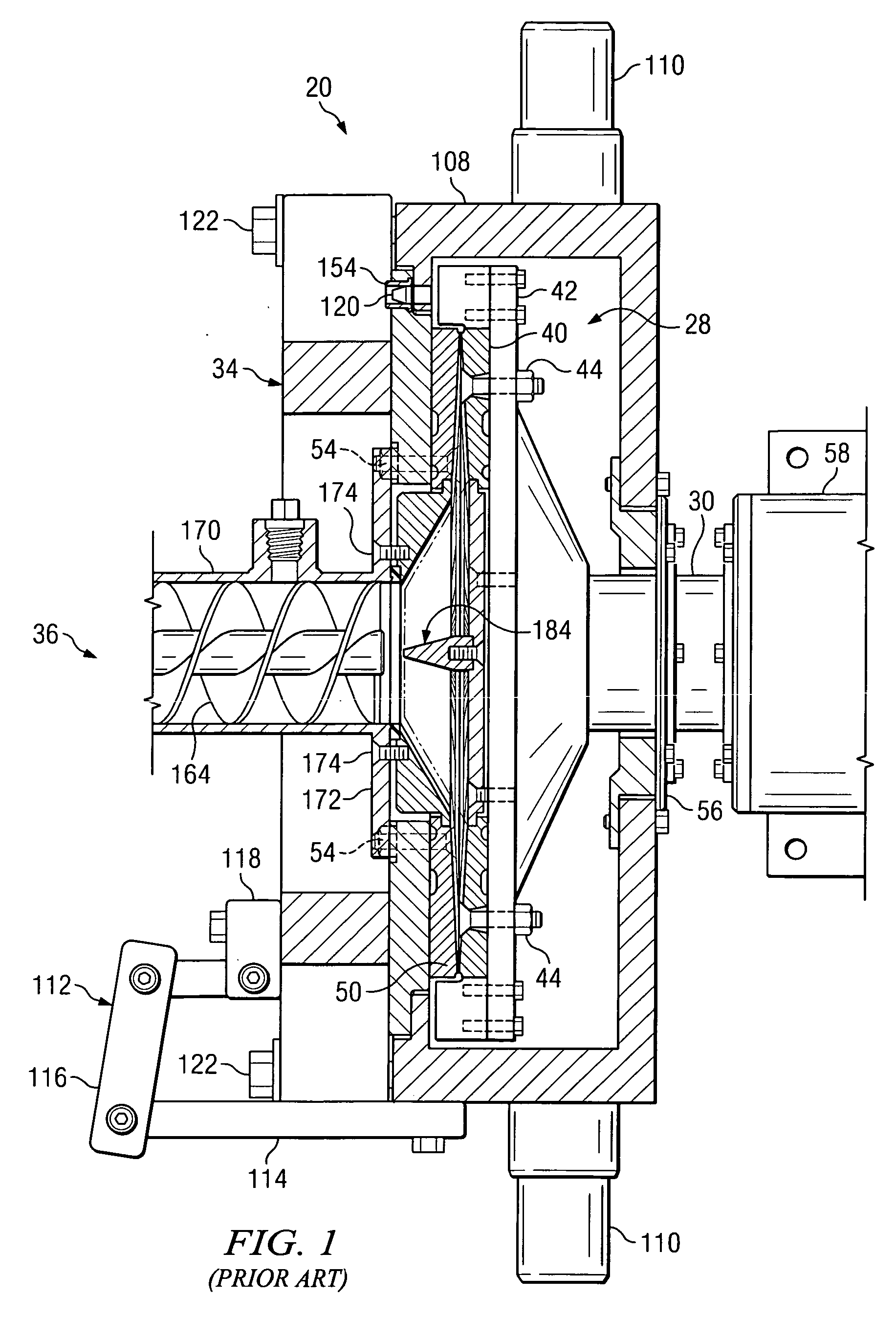 Cup and cone feed distributor