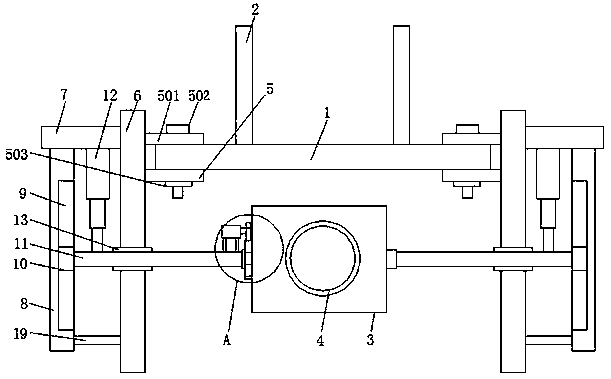 Laser lamp for building meeting place