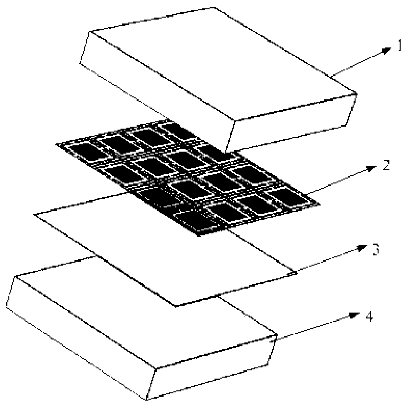 Broadband wide-angle frequency selective surface radome